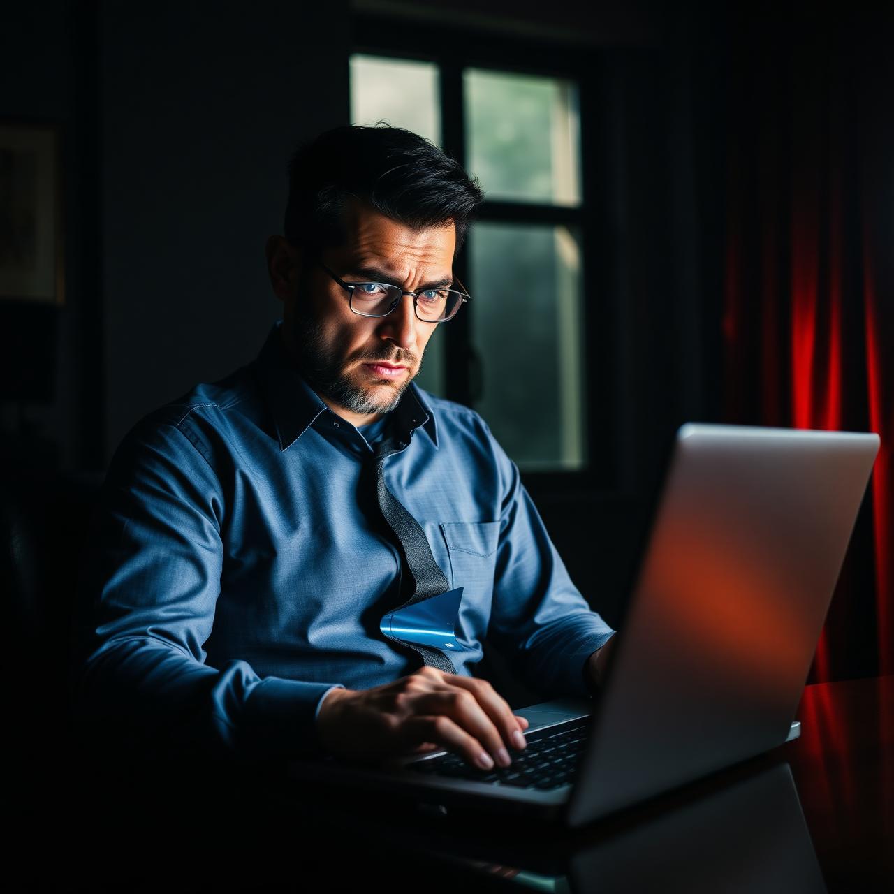 Hotel manager reviewing OTA commissions